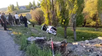 Ağrı'da Büyükbaş Hayvana Çarpmamak İçin Yapılan Manevra Sonucu Kaza