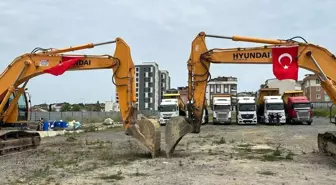 Sancaktepe'de deprem izolatörlü konutların temeli atıldı