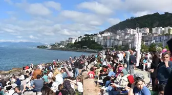 SOLOTÜRK, Giresun'da gösteri uçuşu yaptı