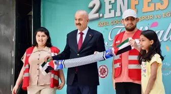 Kocaeli'de Özel Gereksinimli Öğrenciler Spor ve Eğlence Festivalinde Keyifli Vakit Geçirdi