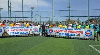 Diyarbakır Şubesi Gazze Kardeşlik Futbol Turnuvası Düzenledi