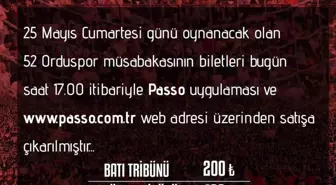 TFF 3. Lig Play-Off Final Maçı Biletleri Satışa Çıktı