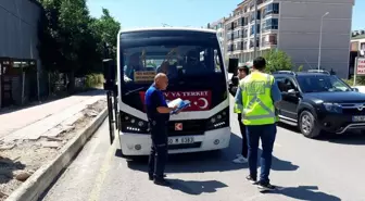 Niksar'da Şehir İçi Dolmuşlar Denetlendi