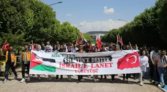 Siirt'te İsrail'in Gazze'ye yönelik saldırıları protesto edildi