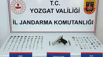 Yozgat'ta Tarihi Eser Operasyonu: 96 Sikke ve 44 Obje Ele Geçirildi