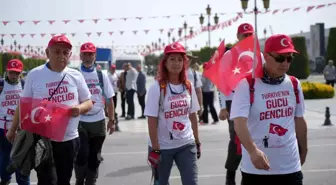 Ulusal Kurtuluş Mücadelesi Anma Yürüyüşü Samsun'da Başladı