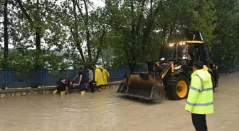 Bilecik'te Sağanak ve Dolu Etkili Oldu