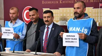 İYİ Parti Milletvekili Türkoğlu, Borusan Liman'daki işten çıkarmaları Meclis'e taşıdı