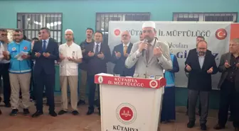 Kütahya'da Hacı Adayları Dualarla Uğurlandı