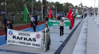 Mersin'de Çerkes Sürgünü ve Soykırımı Anısına Sessiz Yürüyüş