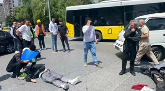 Kağıthane'de Motosiklet Kazası: Süratle Seyreden Motosiklet Park Halindeki Otomobile Çarptı