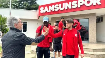 Samsunspor, Fatih Karagümrük maçı için İstanbul'a gitti