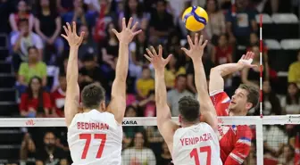 A Milli Erkek Voleybol Takımı Fransa'ya 3-1 yenildi