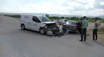 Çorum'da meydana gelen trafik kazalarında 4 kişi yaralandı