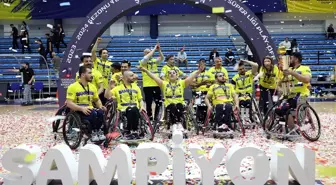 Fenerbahçe Göksel Çelik, Tekerlekli Sandalye Basketbol Süper Ligi'nde şampiyon oldu