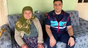 Aydın İl Jandarma Komutanlığı 80 yaş üstü vatandaşları ziyaret ediyor