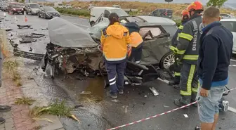 Denizli'de kaza: 1 ölü, 2 yaralı