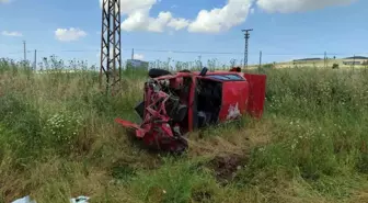 Diyarbakır'da otomobil kazası: 1 ölü, 2 ağır yaralı