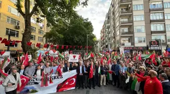 Kocaeli ve Zonguldak'ta İsrail'e Protesto Yürüyüşleri