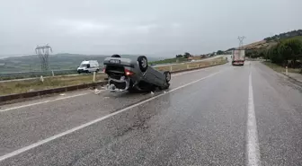 Manisa'da trafik kazası: 2 kişi yaralandı