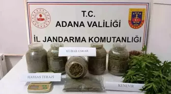 Adana'da Bidonlara Saklanmış Esrar ve Keneviri Ele Geçirildi