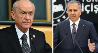 İçişleri Bakanı Ali Yerlikaya, MHP Genel Başkanı Devlet Bahçeli ile Meclis'te görüştü