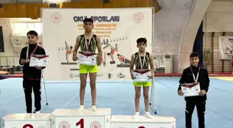 Kayserili Sporcular Okul Sporları Artistik Cimnastik Türkiye Şampiyonası'nda Başarılı