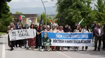 Muş Alparslan Üniversitesi İsrail'in Filistin'e yönelik saldırılarını protesto etti