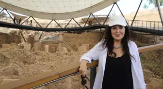 Türkan Şoray Göbeklitepe'yi ziyaret etti