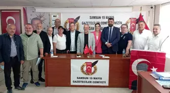 Samsun 19 Mayıs Gazeteciler Cemiyeti Olağan Genel Kurulu'nda Yusuf Ziya Çakır yeniden başkan seçildi