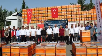 Batman'da 66 Bal Üreticisine 594 Arı Kovanı Dağıtıldı