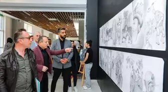 Bayburt Üniversitesi Sanat ve Tasarım Fakültesi'nden Dede Korkut Hikayeleri Temalı Sergi