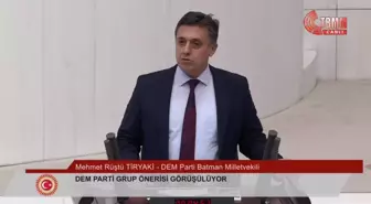 DEM Parti'nin 'yargıdaki çürümenin nedenlerinin araştırılması' önerisi reddedildi