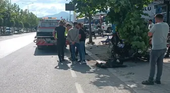 Pamukova'da motosiklet kazasında hayatını kaybeden sürücü toprağa verildi