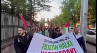 SOL Parti İsrail'in Filistin'e saldırılarını protesto etti