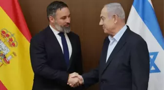 Zamanlama manidar! İspanya'nın aşırı sağcı partisinin lideri Abascal, Netanyahu'yu ziyaret etti