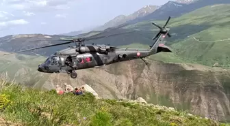 Tunceli'de Mantar Toplayıcısı Helikopterle Hastaneye Taşındı