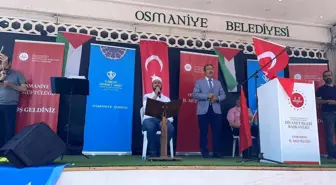 Osmaniye'de Filistin, Doğu Türkistan ve tüm mazlum coğrafyalar için duaya davet etkinliği düzenlendi