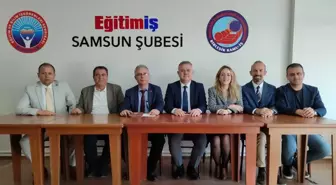 Eğitim İş Sendikası Samsun Şubesi, Maarif Vakfı'na aktarılan bütçeye tepki gösterdi