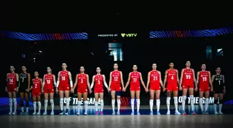 A Milli Kadın Voleybol Takımı Almanya'yı mağlup etti