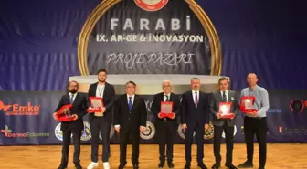 KBÜ Rektörü Farabi IX. Ar-Ge ve İnovasyon Proje Pazarı'na katıldı