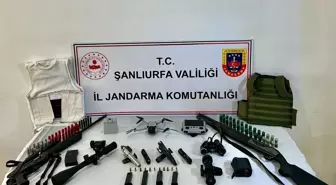 Şanlıurfa'da PKK operasyonunda çok sayıda mühimmat ele geçirildi