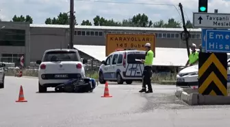 Tavşanlı'da trafik kazası: Bir kişi yaralandı