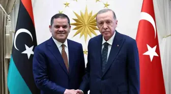 Cumhurbaşkanı Erdoğan, Libya Başbakanı Dibeybe'yi kabul etti