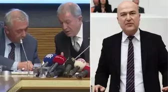 Mikrofonunu açık unutan Hulusi Akar'ın sorusu CHP'li vekili küplere bindirdi