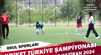 Kriket Okul Sporları Küçükler Türkiye Şampiyonası Denizli'de Yapılacak