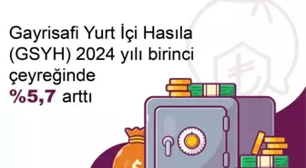 Türkiye Ekonomisi Birinci Çeyrekte Yüzde 5,7 Büyüdü