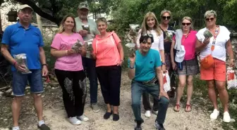 Alman turistler yıllardır aradıkları şifayı Antalya'nın doğasında buldular