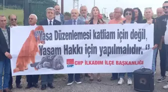 CHP, Hayvan Hakları Kanun Tasarısını Protesto Etti