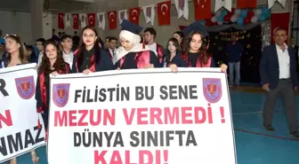 Karabük'te Liseli Öğrencilerden İsrail Katliamına Tepki